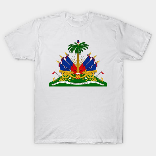 Coat of arms of Haiti T-Shirt by Ziggy's